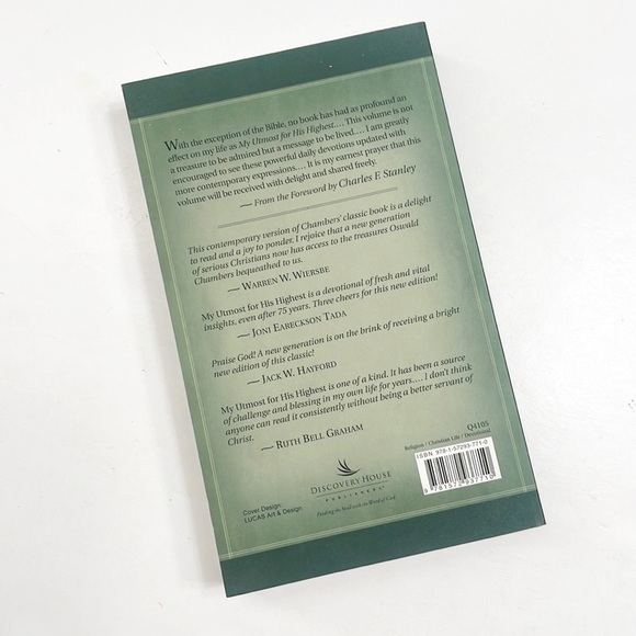 My Utmost For His Highest by Osward Chambers paperback book - Picture 3 of 4